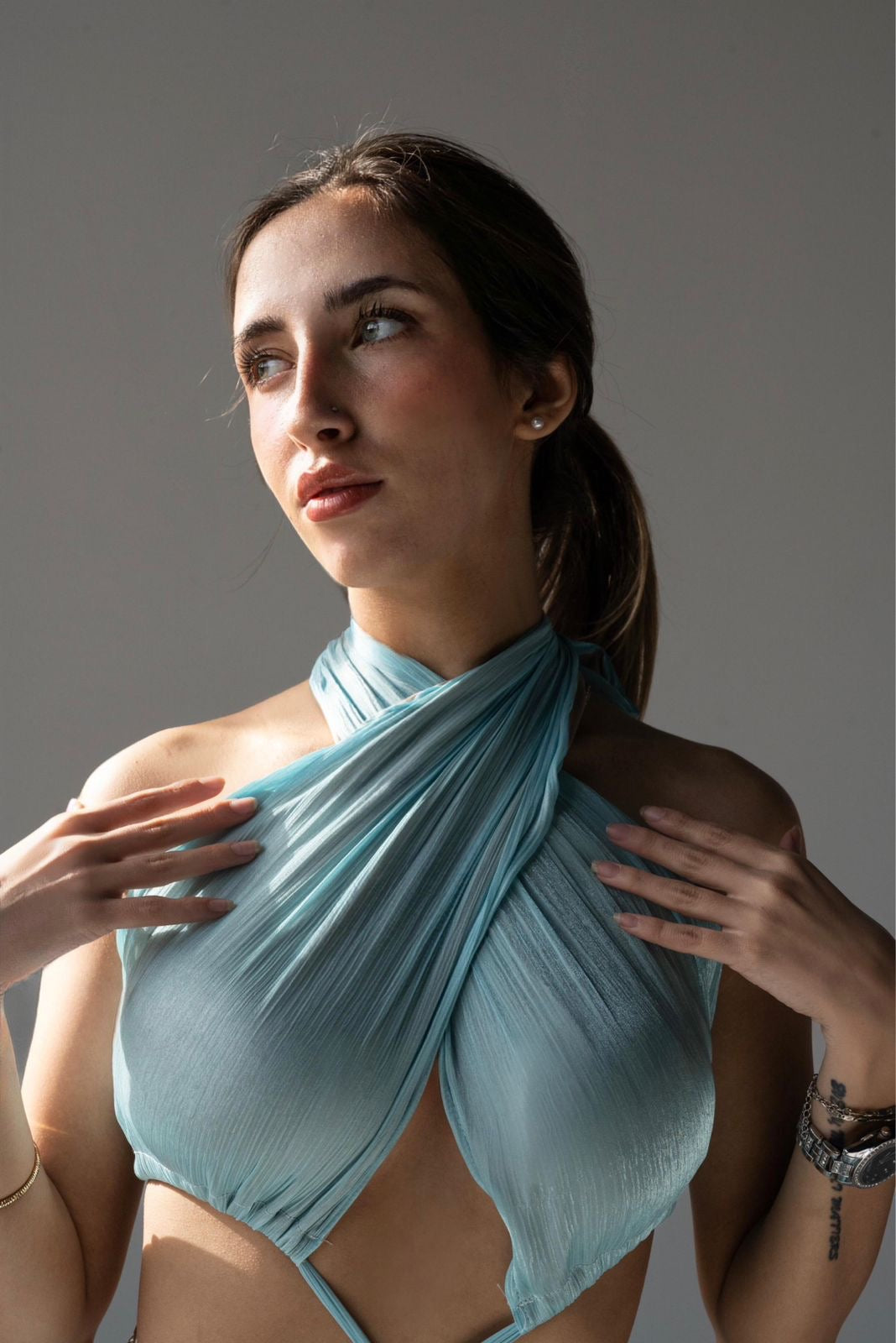 Aqua Mermaid Dress