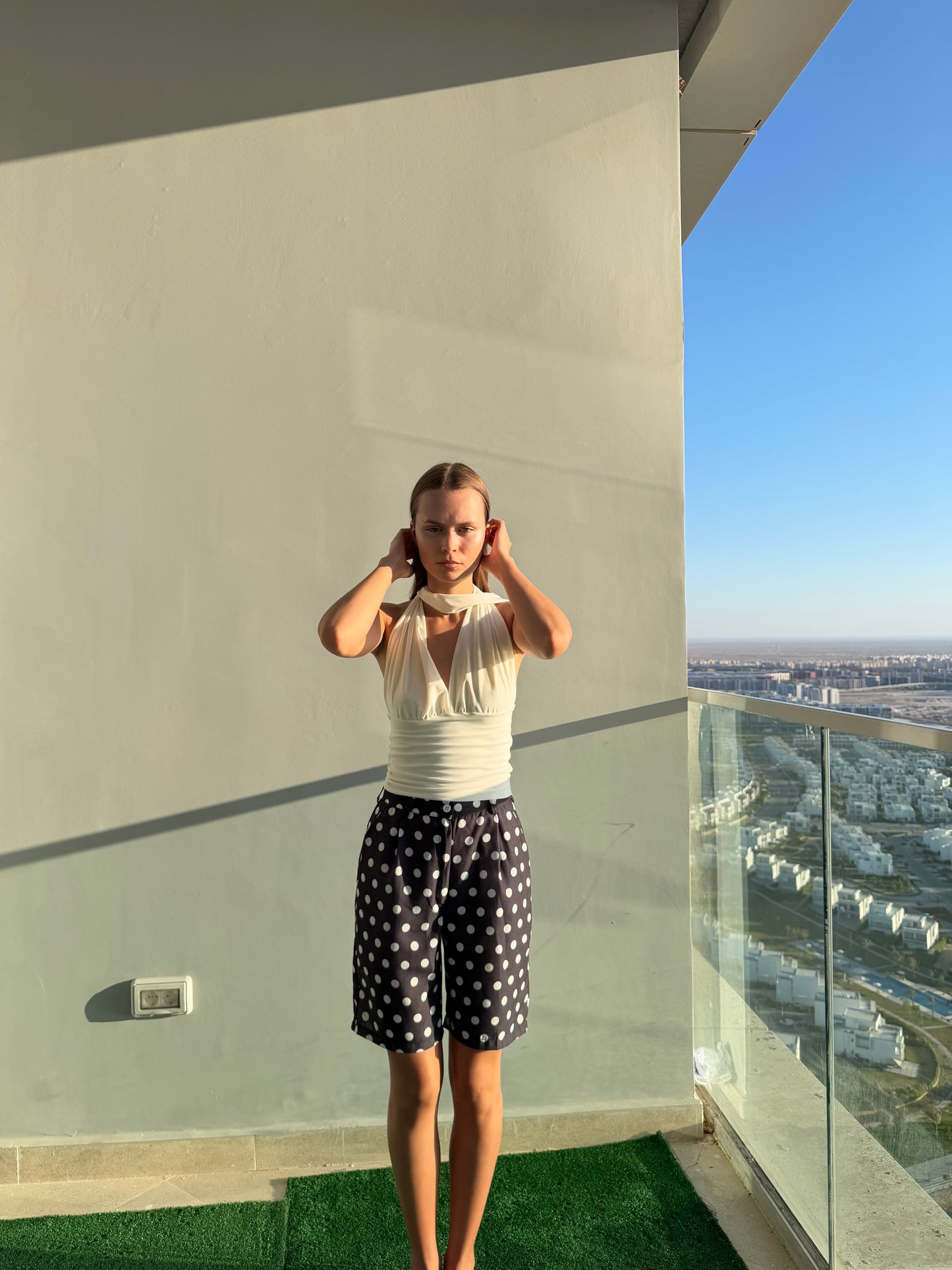 Scarf top