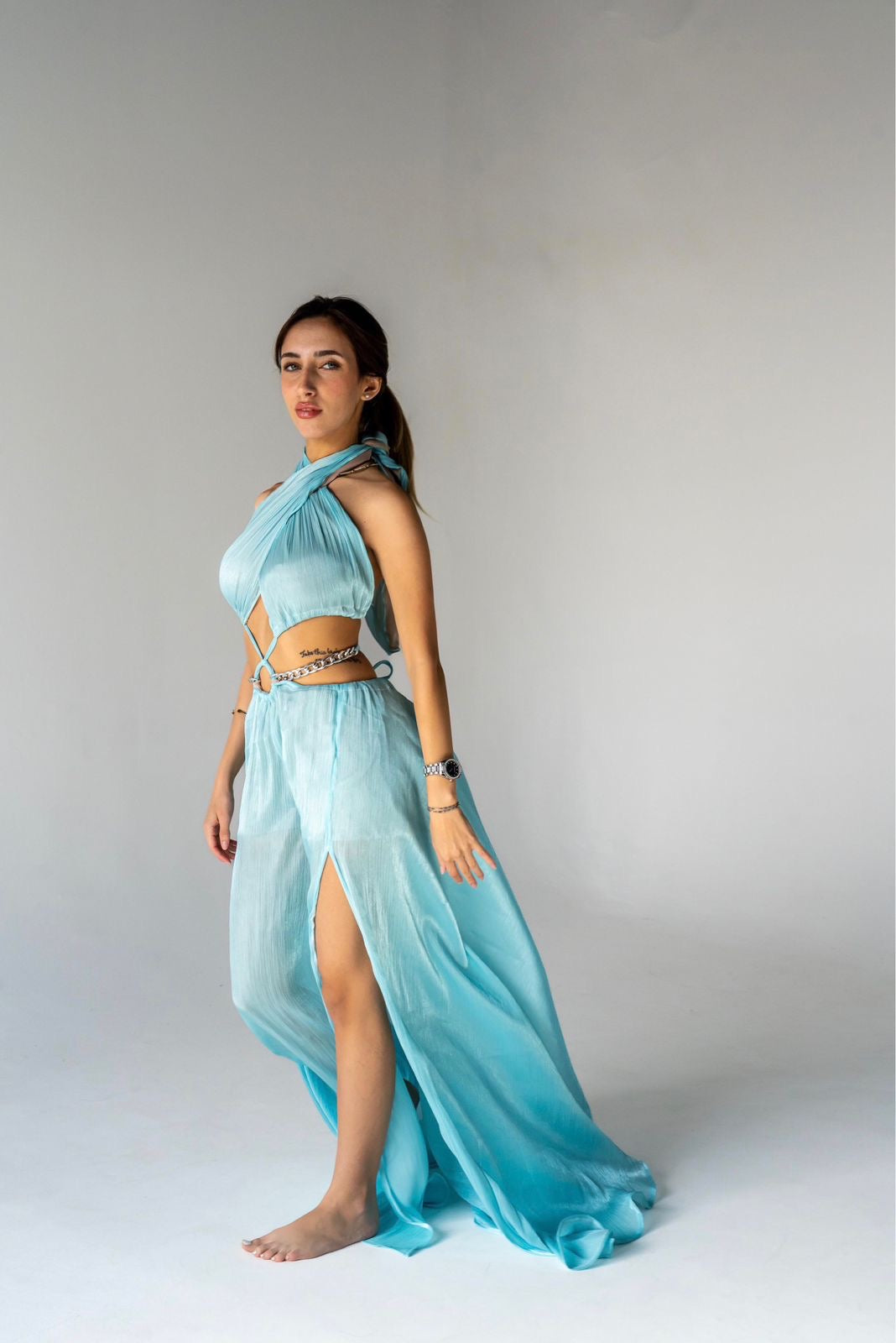 Aqua Mermaid Dress