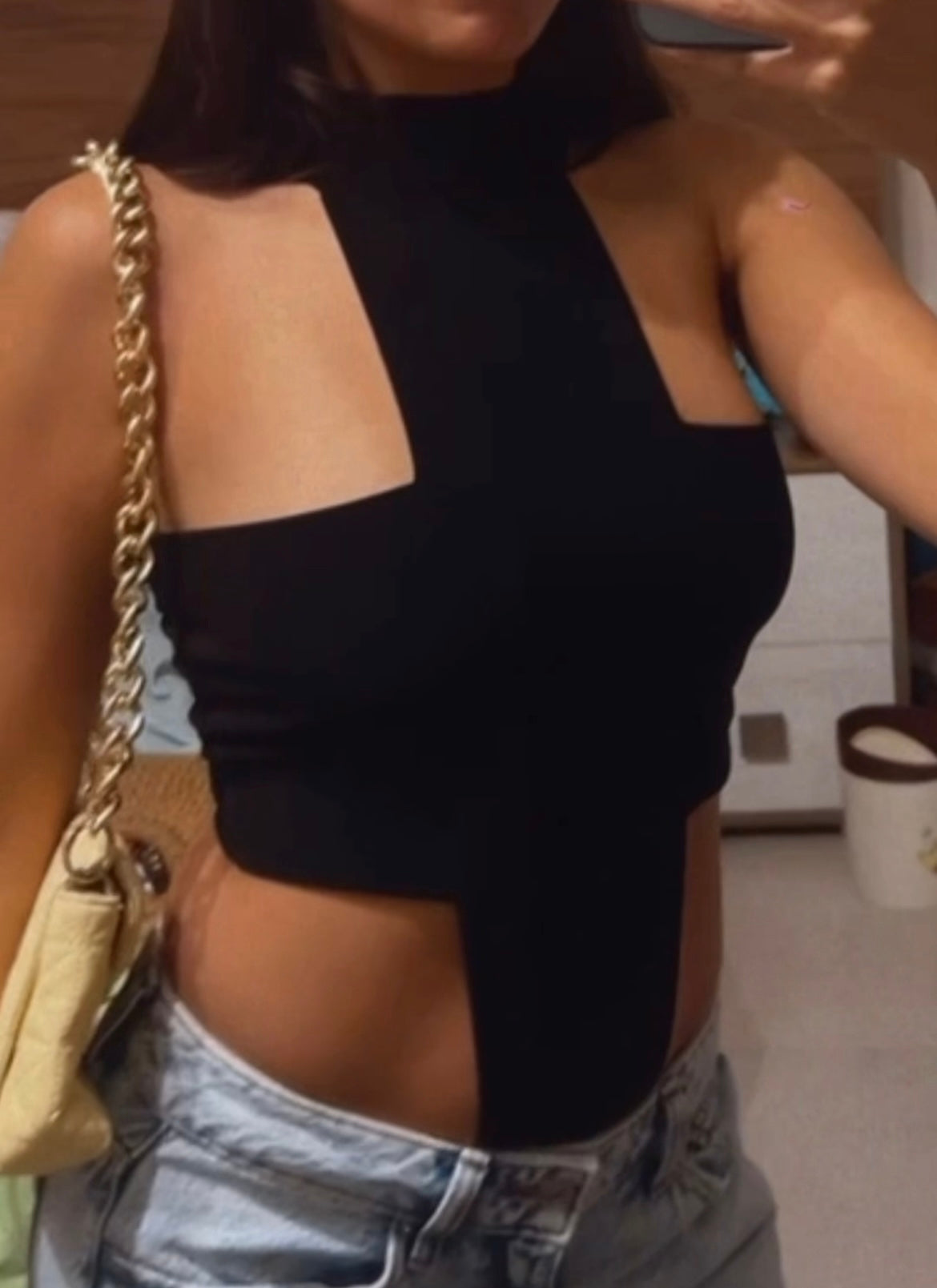T shape bodysuit