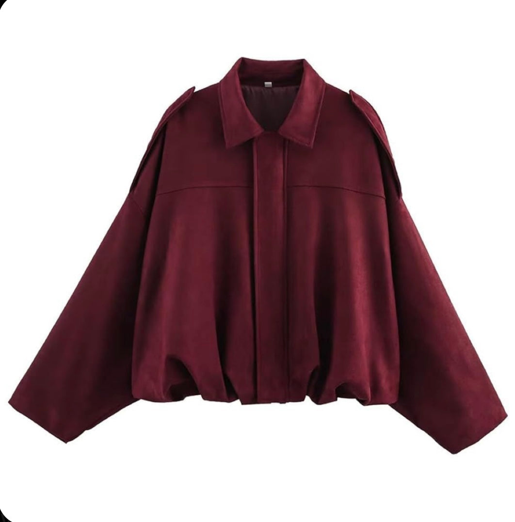 The Bubble Suede Jacket