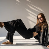 Leather Fringa Jacket