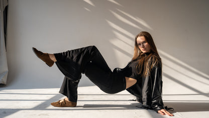 Leather Fringa Jacket