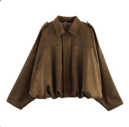 The Bubble Suede Jacket
