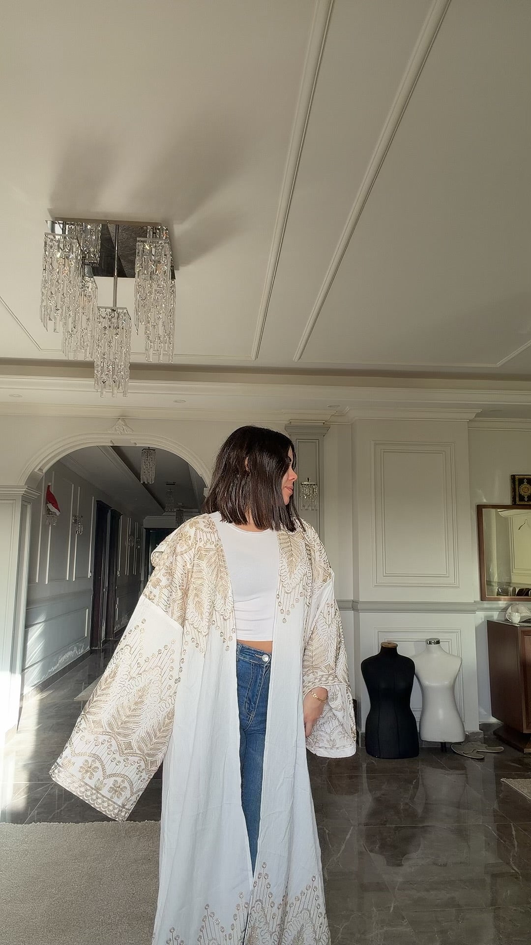 Embroidery queen Kaftan