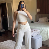 Knot Linen Pants