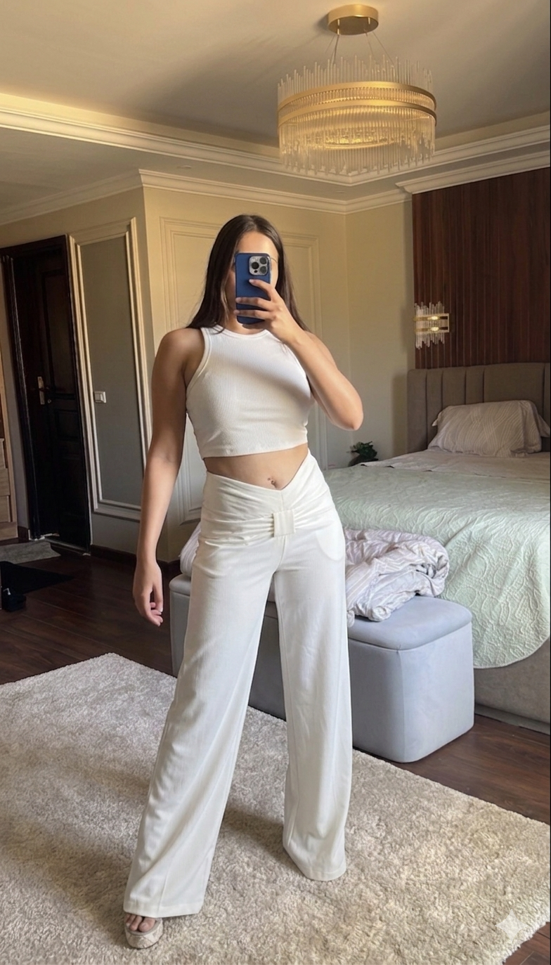 Knot Linen Pants