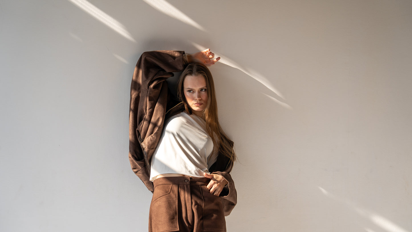 The Bubble Suede Jacket