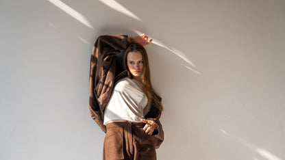 The Bubble Suede Jacket