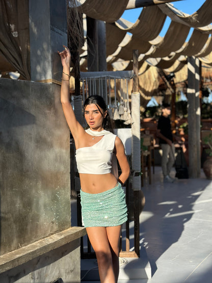Scarf top