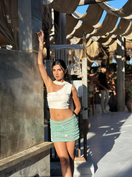 Scarf top
