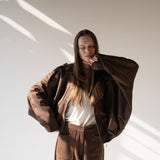 The Bubble Suede Jacket