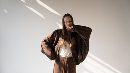 The Bubble Suede Jacket