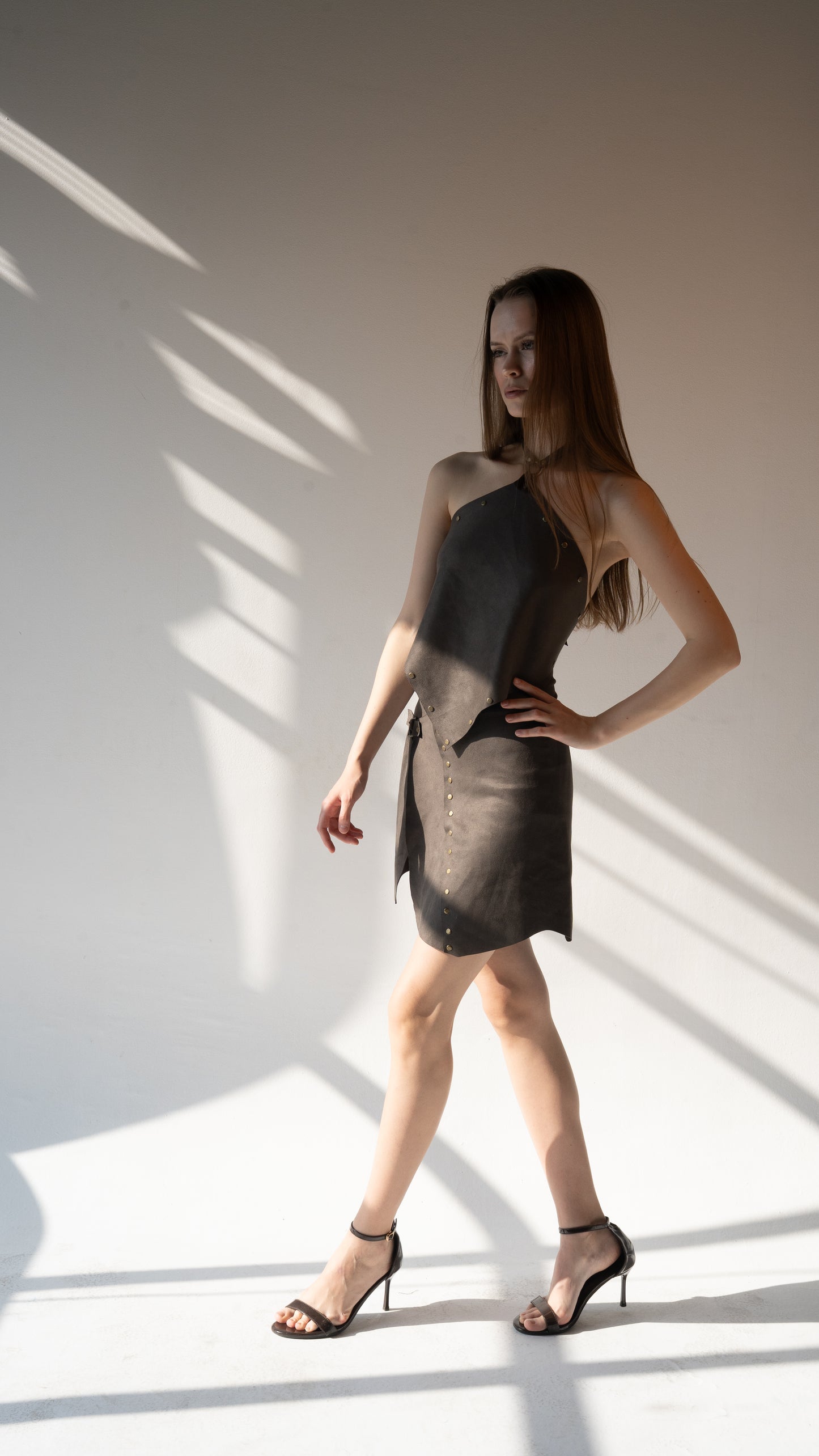 Suede Studded Maxa set