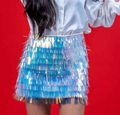 Sequin Diamond Skirt