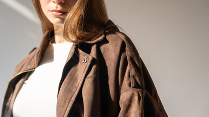 The Bubble Suede Jacket