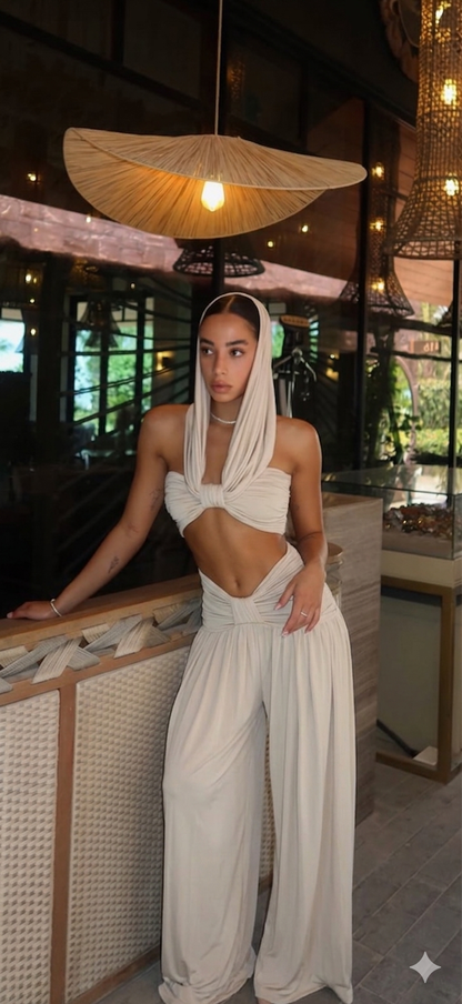 Beige Nefertiri set