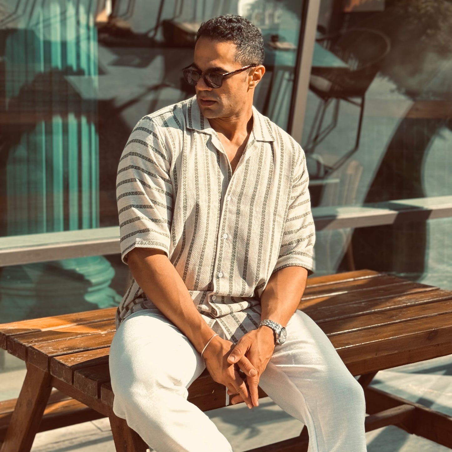 Original Strip Linen Shirt