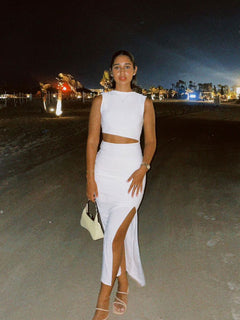 Side cutout dress