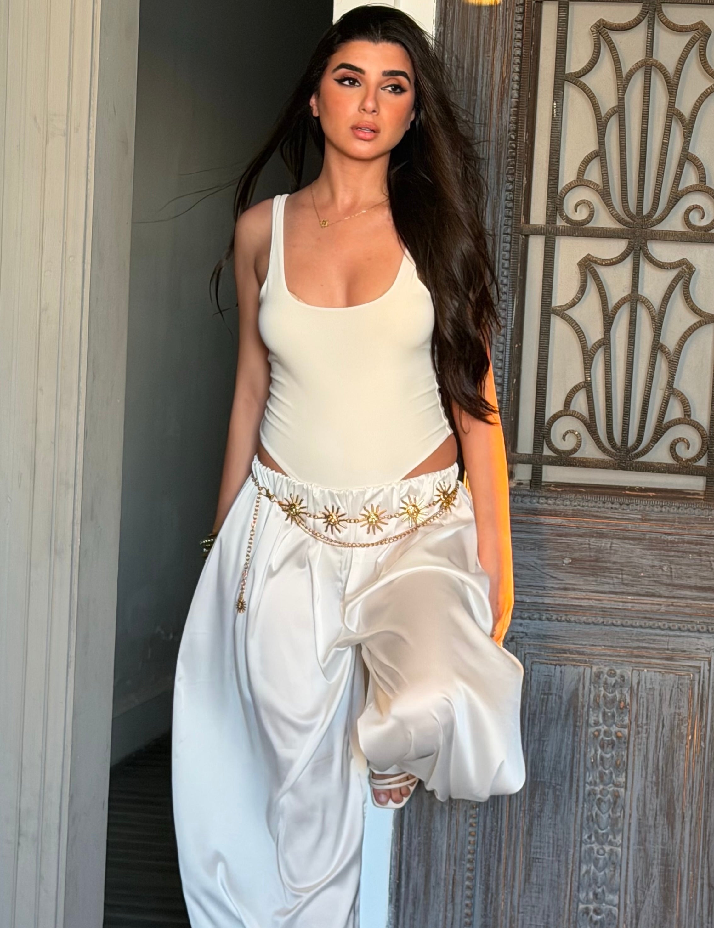 Balloon Silk pants