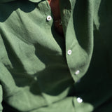 Shore Linen shirt Green