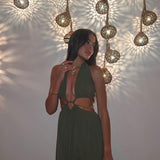 Flowy chain dress