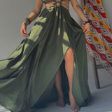 Flowy chain dress
