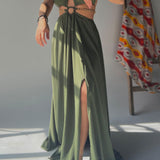 Flowy chain dress