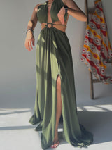 Flowy chain dress