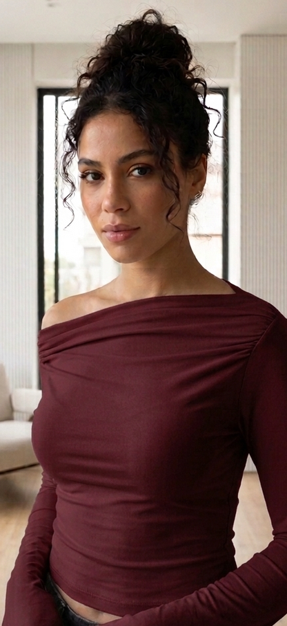 Basic offshoulder top